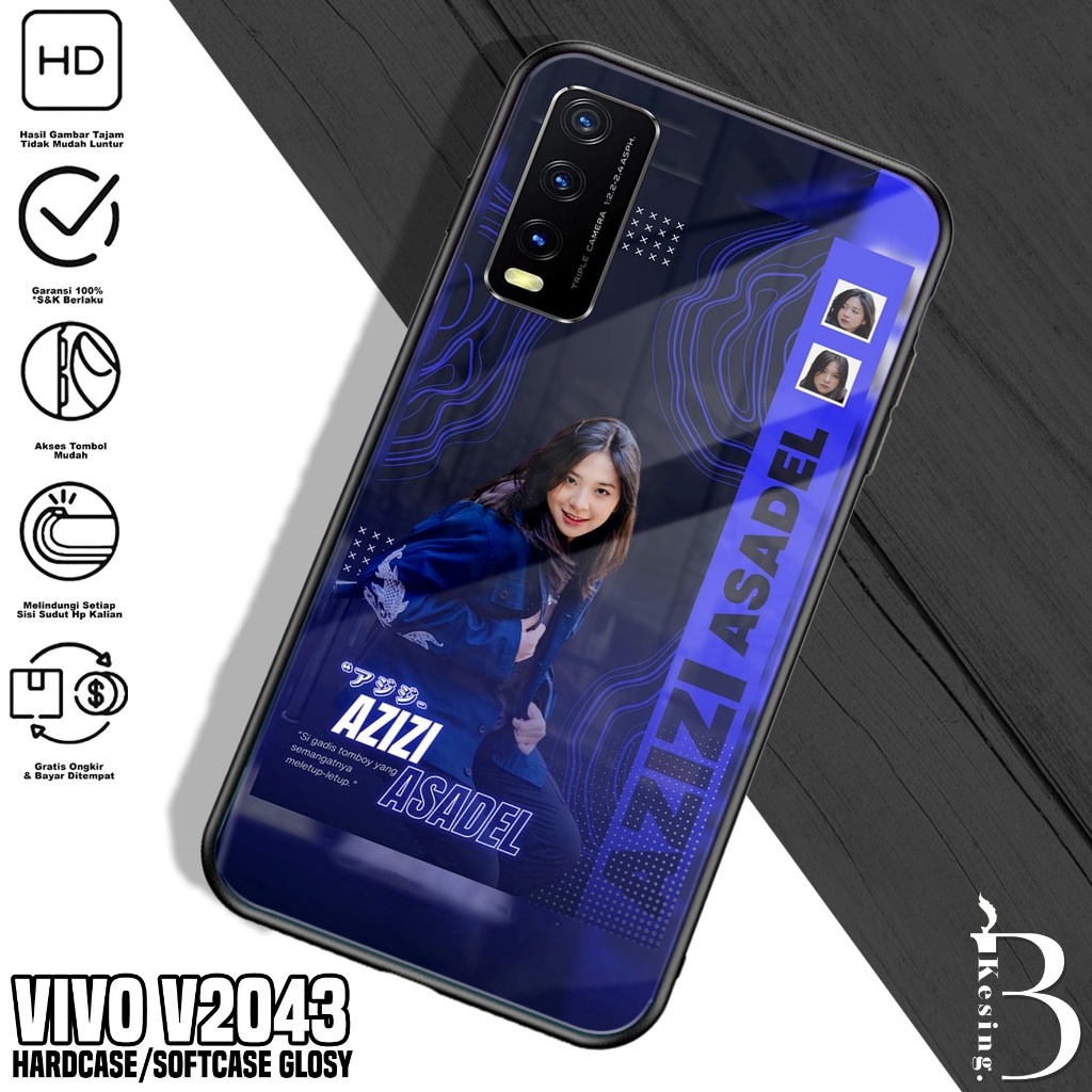 Case VIVO V2043 / Y20 2021 - Casing Hp VIVO V2043 / Y20 2021 Motif JKT48 - Silikon Hp VIVO V2043 - K