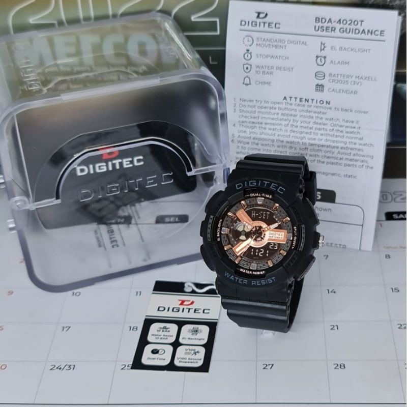 DIGITEC DG 4020/DG-4020 UNISEX Analog-Digital Original