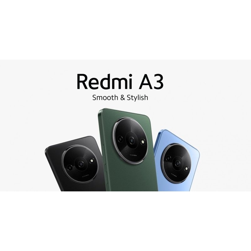 XIAOMI REDMI A3 RAM 8GB 4GB + 4GB ROM 128GB GARANSI RESMI XIAOMI INDONESIA