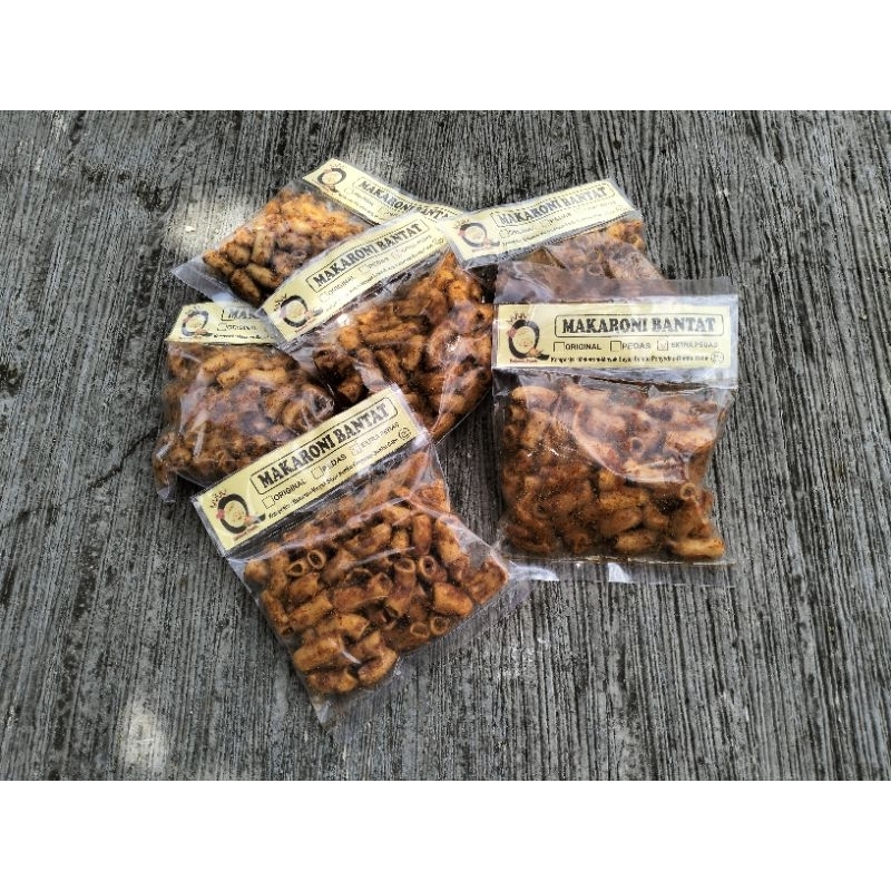 

Makaroni Bantat Makaroni Bantet Pedas Ekstra Pedas Original