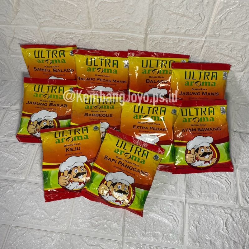 

ULTRA Aroma Bumbu Rasa Makanan Ringan (Ecer dan Grosir)