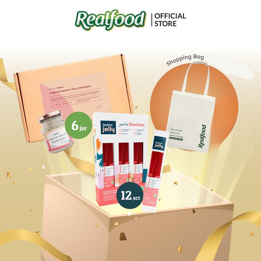 

PROMO Realfood Forever Bright Paket Cantik Sarang Burung Wallet