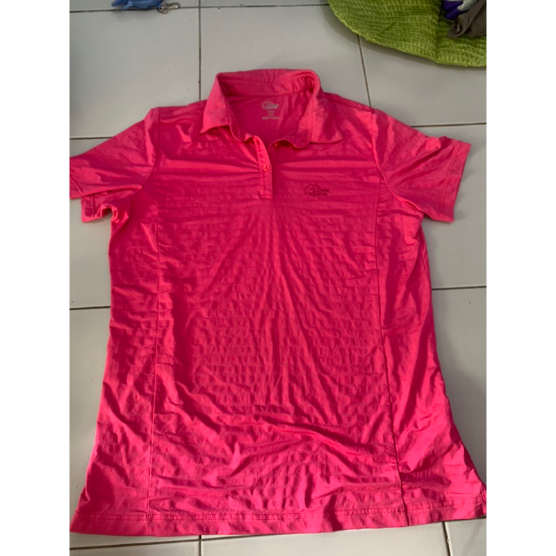 Kaos olahraga pink Lowe Alpine