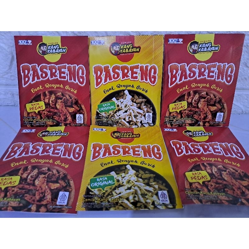 

Basreng Pedas Kang Kabayan Viral Grosir Pack 1000