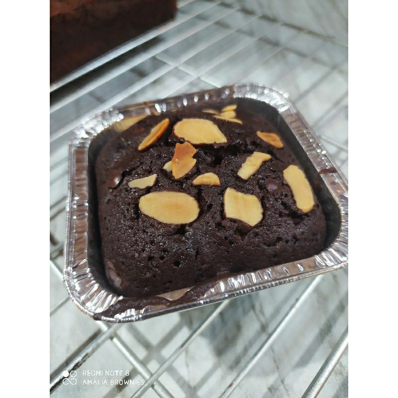 

Fudgy brownie cup
