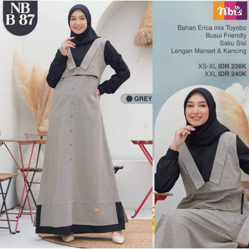 Gamis Dewasa || NB B87
