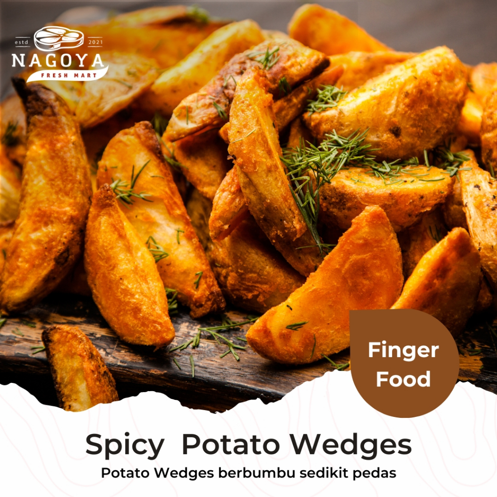 

Spicy Potato Wedges - McCain | Kentang Goreng