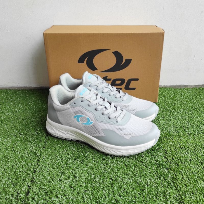 Sepatu Running Astec Iris Light Grey Original