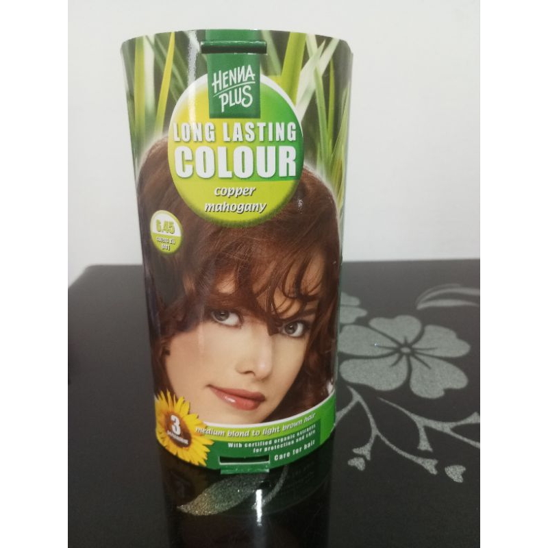Henna plus Longlasting COOPER MAHOGANY. Holland