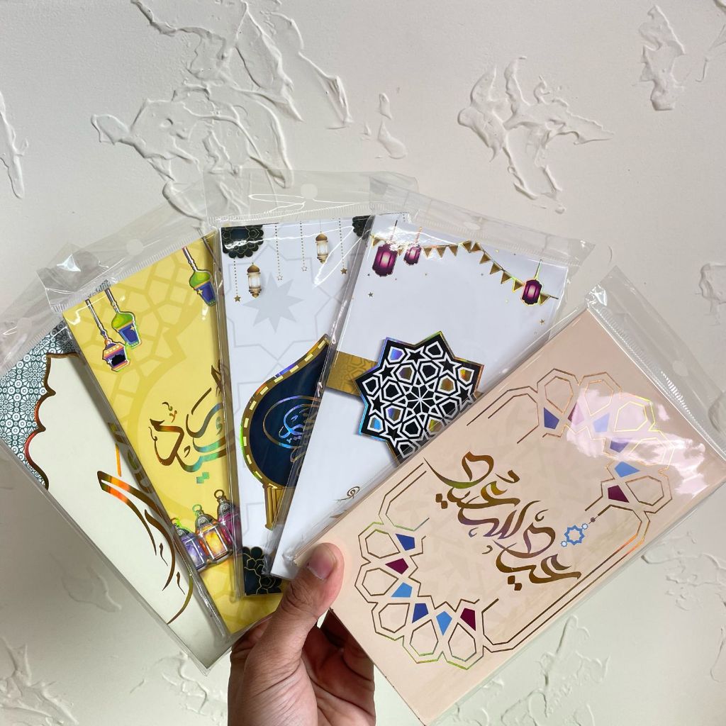 

AMPLOP LEBARAN 1 SET 5 PCS (9 cm x 15 cm ) SEDANG MN-1164