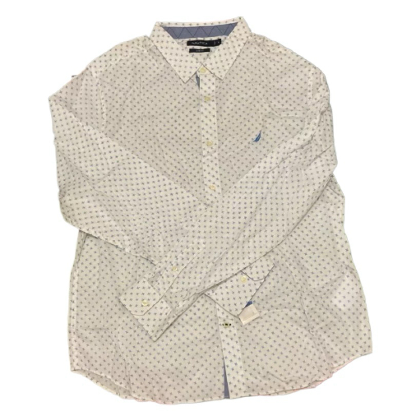 kemeja lengan panjang Nautica Original