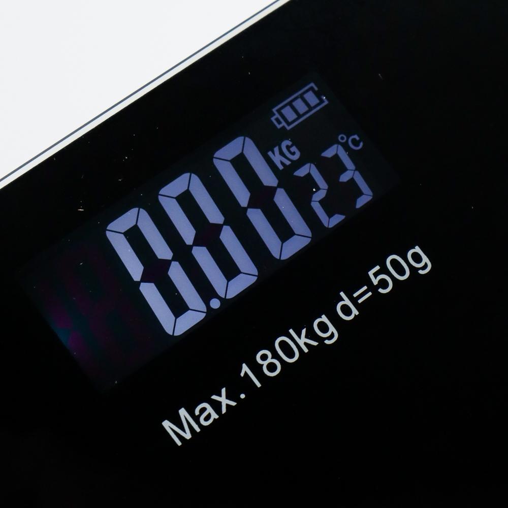 BESTPROMO TIMBANGAN DIGITAL BADAN HITAM MAX. BB 180KG / TIMBANGAN BADAN DIGITAL AKURAT / TIMBANGAN