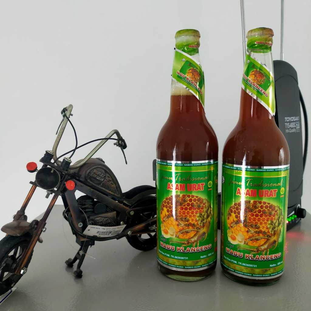

ASAM URAT - PEGEL LINU - JAMU TRADISIONAL ORIGINAL - CAP MADU KLANCENG - JAMU JAWA