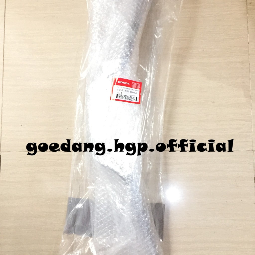 Pipe Steering Handle (Mat Axis Gray Metallic) Stang Setir CB150R StreetFire K15M (2018-2021) ORIGINA