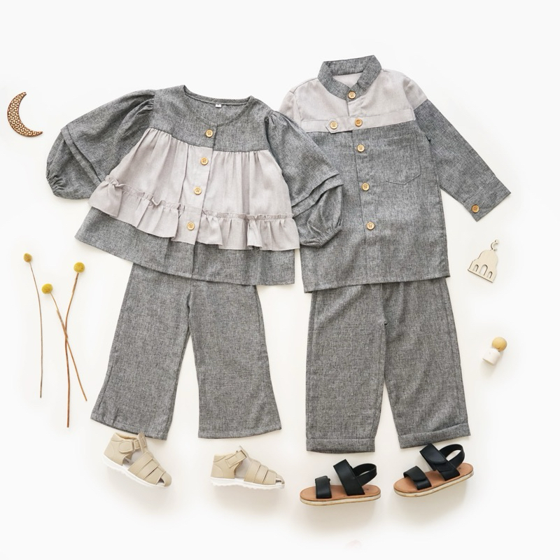 RACHIDKIDS / BAJU COUPLE ANAK / MADINAH COPLE SET