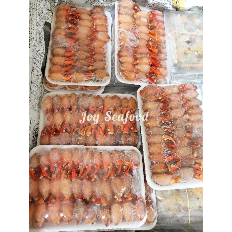 

Capit Kepiting Bakau Kupas @500gram