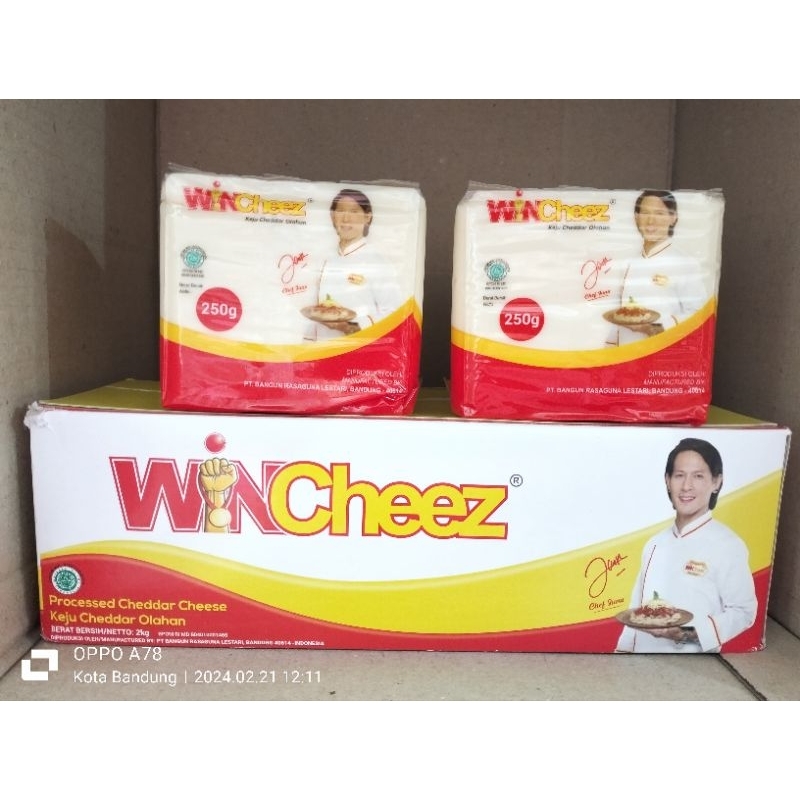 

WINCHEEZ Cheddar 8 x 250gr