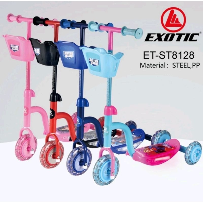 Scooter Otopet Otopet Skuter Anak Exotic ST 8128 8126