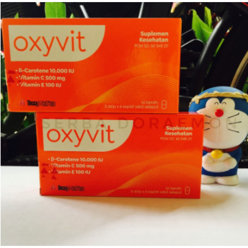 Oxyfit perbox isi 30 tablet vitamin C++