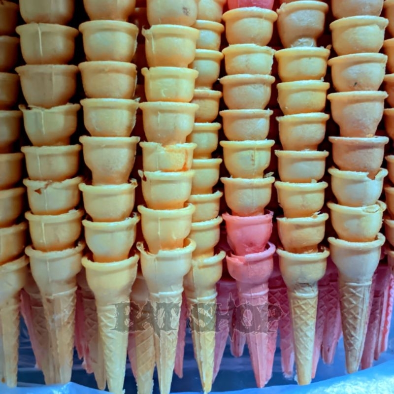 

CONE ESKRIM MINI / CONE ESKRIM / KERUPUK CONE / CONS / CORONG ESKRIM / SONGSONG / CONGCOT KERUPUK ESKRIM