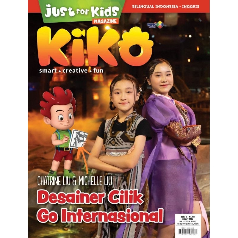 Majalah Just For Kids "KIKO" Edisi Maret 2024