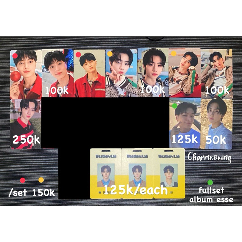 PHOTOCARD ENHYPEN HOLBOX HOLIDAY BOX LITTLE WISHES SUNGHOON JAY SWEATSHIRT CARDIGAN LD HYBE NIKI WIB