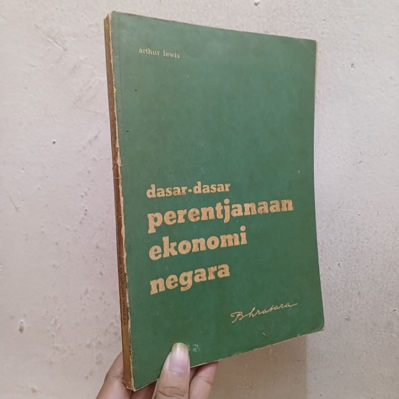Dasar-Dasar Perentjanaan Ekonomi Negara | oleh W.Arthur Lewis