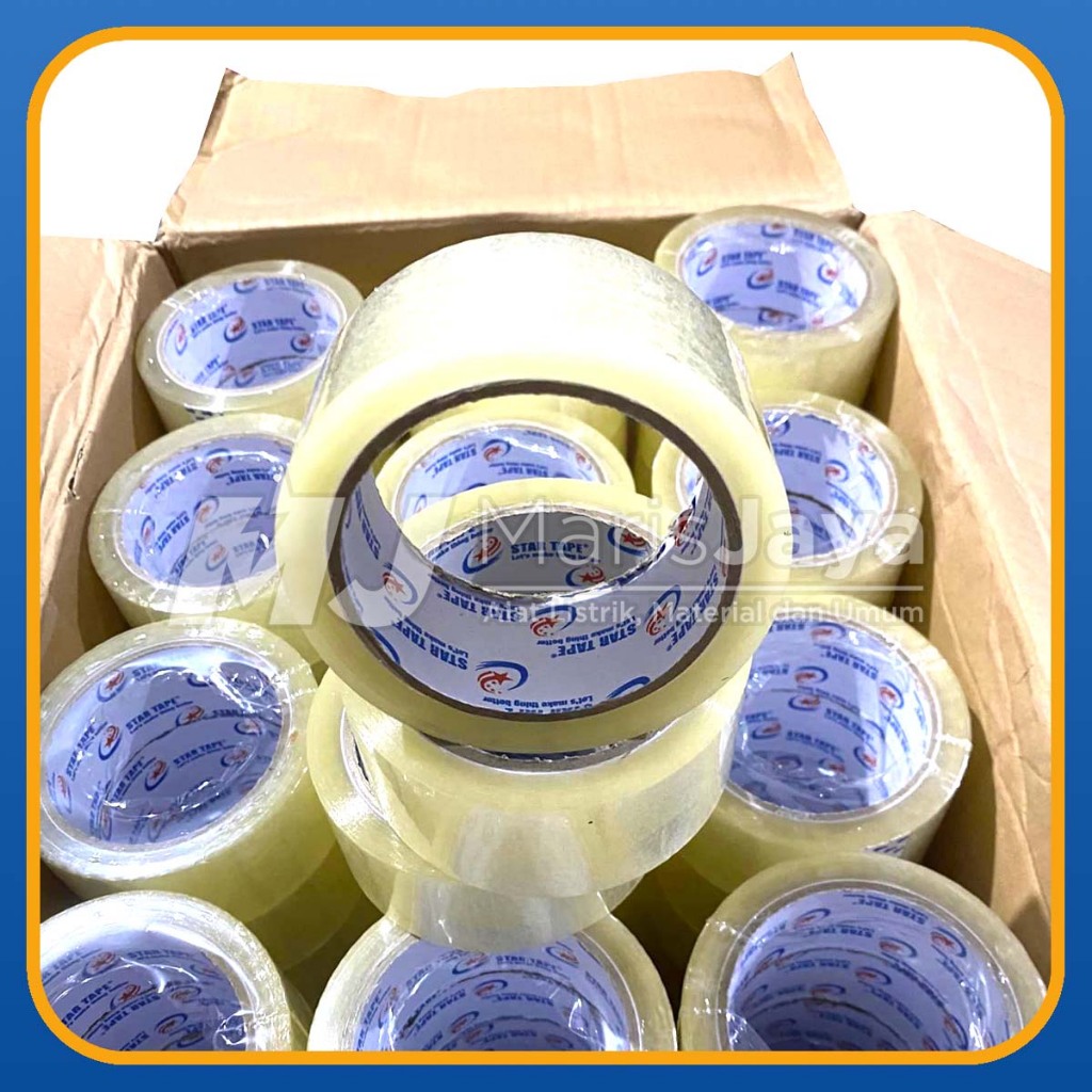 

Lakban Bening/ Lakban Putih Murah 45mmx90Yard