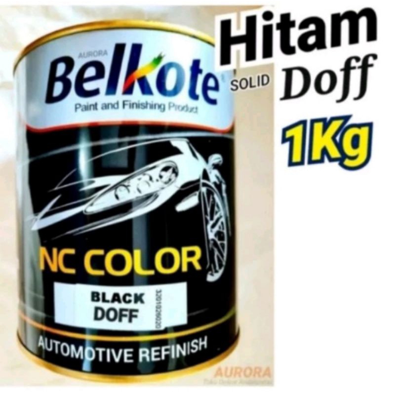 Cat Belkote NC Black Doff/Hitam Doff Belkote