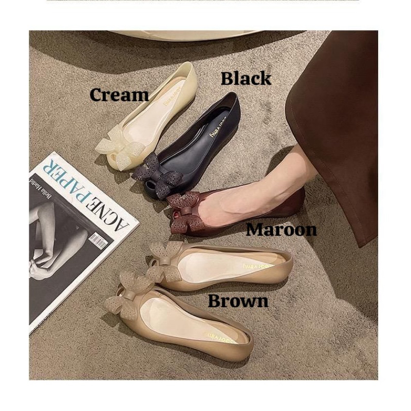 SOERVIMY JELLY SHOES REBORN NEW VERSION NEW COLOUR ANTI SELIP WANGI EMPUK WARNA BARU