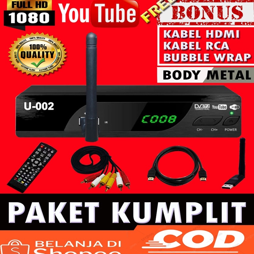 Rm DVB T2 DVBT2 STB ESTEBE SET TOP BOX SET BOX TV DIGITAL SETOP BOX ALAT PENANGKAP SIARAN DIGITAL DV