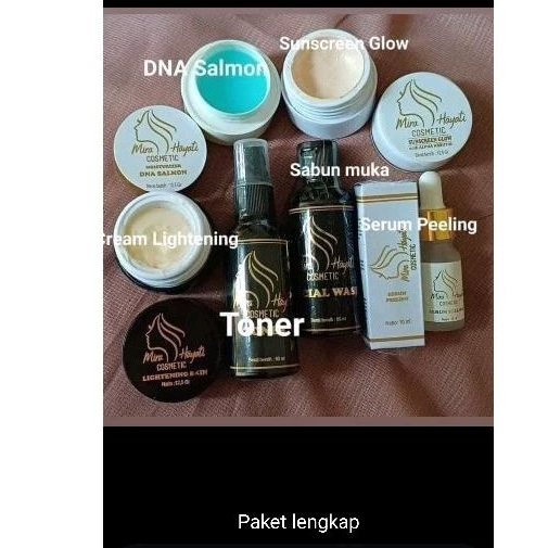 PAKET LENGKAP MIRA HAYATI SKINCARE BPOM ORI free gift