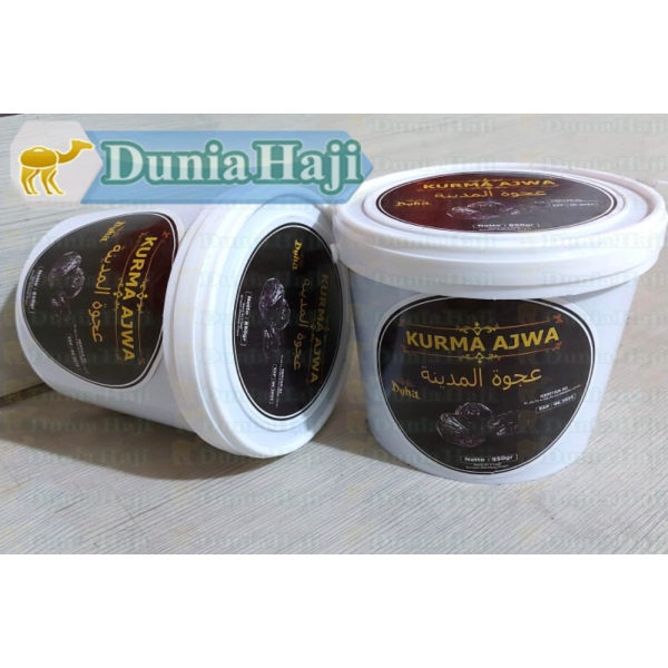 

Jual Kurma AJWA Ember 850 gr / Kurma Nabi Ember Premium Asli Madinah Limited