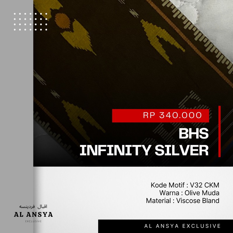 SARUNG BHS INFINITY SILVER