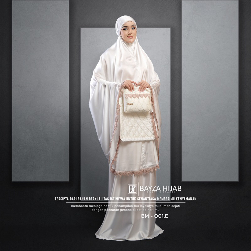 Mukena BM 001 Mewah, cantik elegan by Bayza Hijab