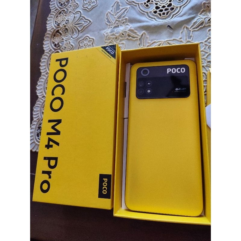 hp poco M4 Pro second murah full set