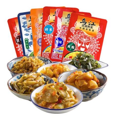 

Wujiang Kimchi Instant | Acar Sayuran Instant Ready to eat Wu Jiang Fuling Zhacai Kimchi Acar/Sayur Asin Siap Saji khas China 乌将榨菜 Produk HALAL Wujiang Acar Sayuran