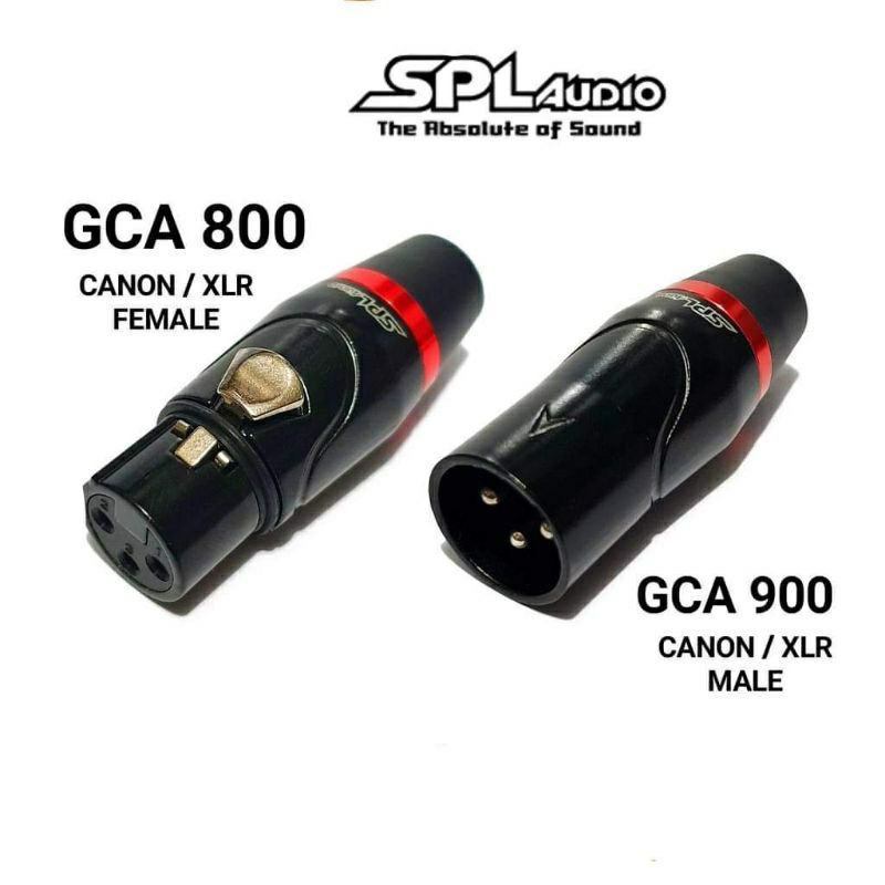 Jack xlr Canon SPL audio original