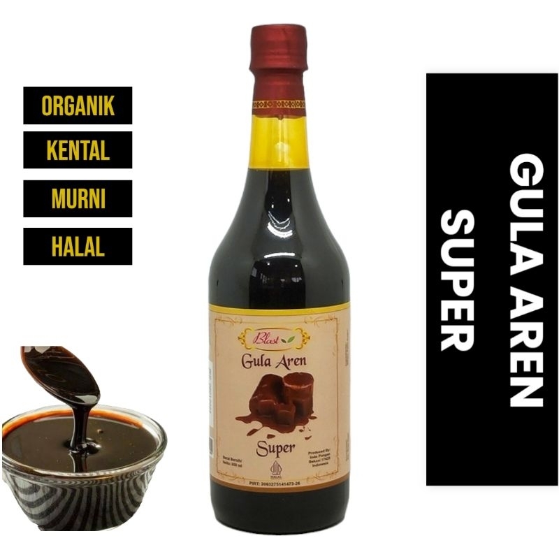 

GULA AREN SUPER 800 ml - Palm Sugar Syrup / Brown Sugar Liquid / Gula Aren Cair