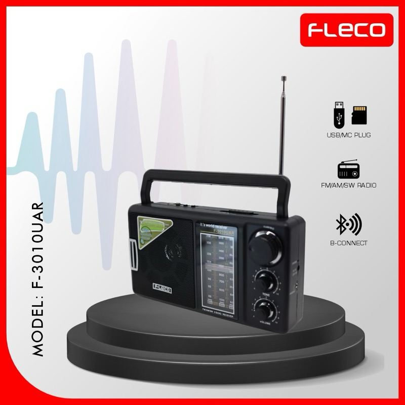 FLECO RADIO PORTABLE CLASSIC F-3010UAR