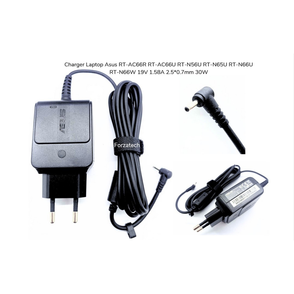 Charger Router Asus RT-AC66R RT-AC66U RT-N56U RT-N65U RT-N66U RT-N66W 19V 1.58A 2.5*0.7mm 30W New Be