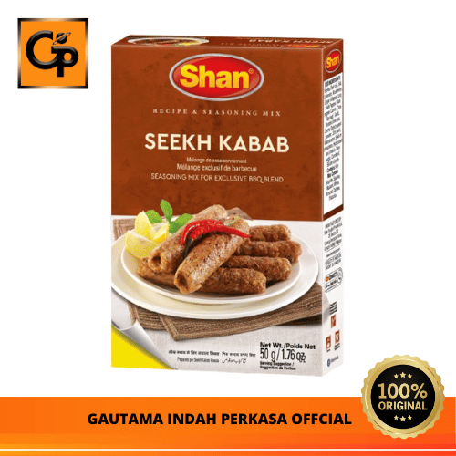 

BUMBU SIAP PAKAI SHAN SEASONING SEEKH KABAB 50 G