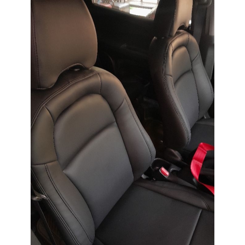 Sarung Jok Mobil Paten Bahan Mbtech Carrera  brio jazz ayla yaris agya city karimun ignis swift