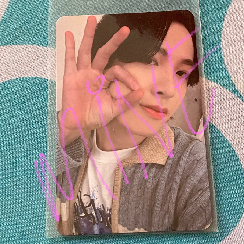 PC PHOTOCARD SO JUNGHWAN TREASURE FANSIGN JAKARTA