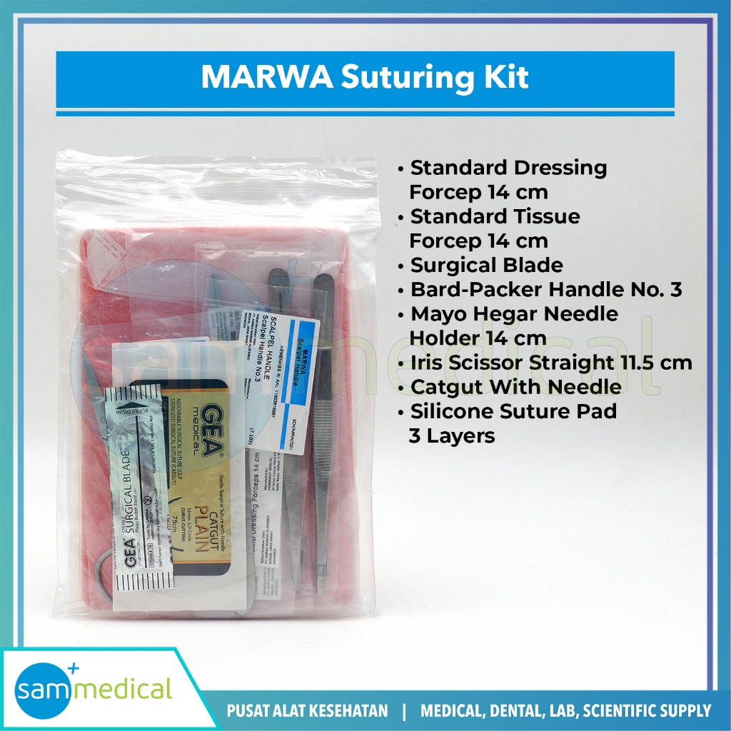 MARWA Suturing Kit/ Alat Bantu Latihan Jahit Luka