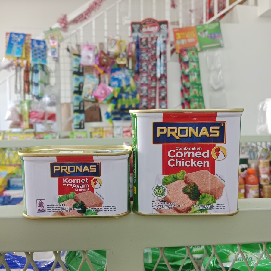 

Pronas Kornet Daging Ayam Kombinasi 198 Gram - 340 Gram