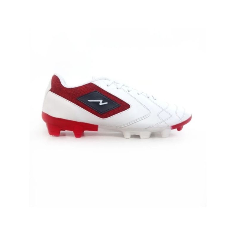 SEPATU BOLA NUGROSH REMAIN FG WHITE RED ORIGINAL NEW