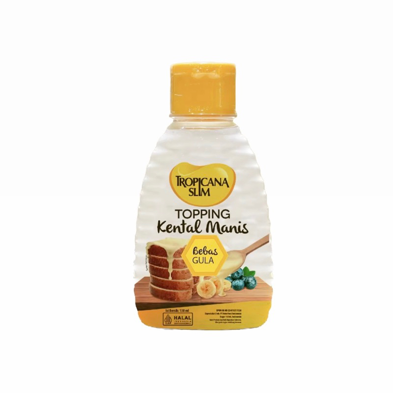 

Tropicana Slim Topping Kental Manis 150ml - Bebas Gula