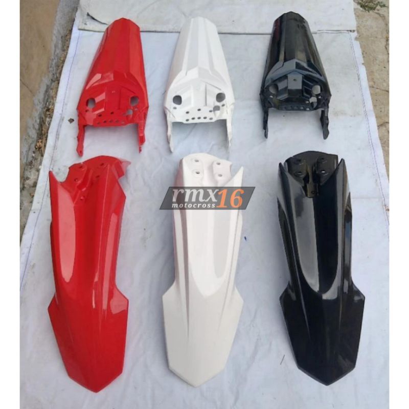 Spakbor depan CRF 150 L dan Spakbor belakang CRF 150 L slebor depan belakang CRF 150 Spakbor CRF 150