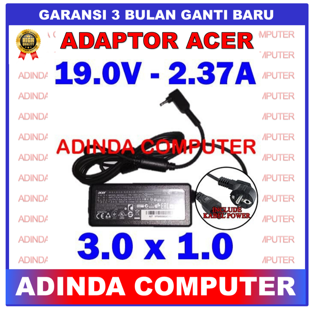 Adaptor Charger Laptop Acer Aspire 3 A314-35 A314-35S